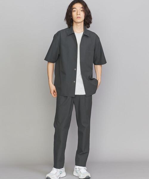 BEAUTY&YOUTH UNITED ARROWS(ビューティーアンドユースユナイテッドアローズ)の「KOMATSU PACK キャンプカラー ショートスリーブシャツ【セットアップ対応】(シャツ/ブラウス・メンズ・オリーブ/ネイビー/ベージュ・XL/L/M/S)」の18枚目の写真