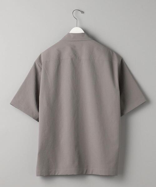 BEAUTY&YOUTH UNITED ARROWS(ビューティーアンドユースユナイテッドアローズ)の「KOMATSU PACK キャンプカラー ショートスリーブシャツ【セットアップ対応】(シャツ/ブラウス・メンズ・オリーブ/ネイビー/ベージュ・XL/L/M/S)」の22枚目の写真