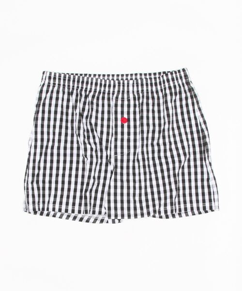 Fun & Daily（ファンアンドデイリー）の「F&D : ギンガムチェックトランクス（トランクス・メンズ・ブラック/ネイビー/グリーン/グレー/レッド・MEDIUM/LARGE）」の7枚目の写真