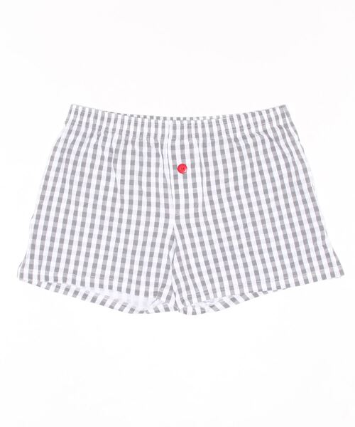 Fun & Daily（ファンアンドデイリー）の「F&D : ギンガムチェックトランクス（トランクス・メンズ・ブラック/ネイビー/グリーン/グレー/レッド・MEDIUM/LARGE）」の10枚目の写真