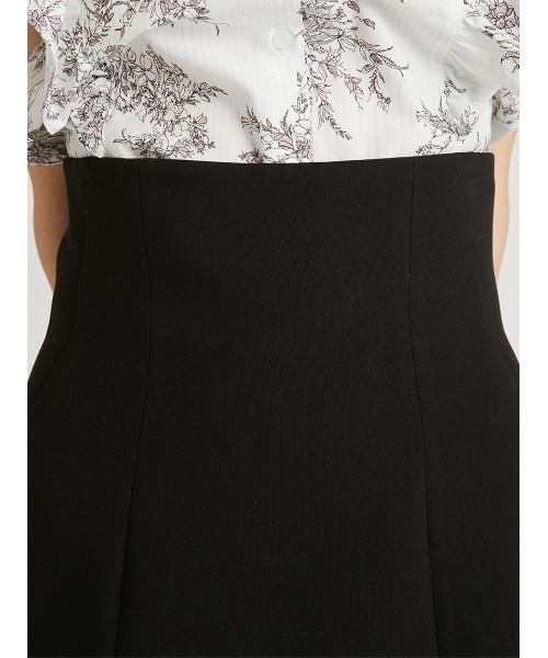 SNIDEL（スナイデル）の「Sustainableハイウエストスカショ（その他パンツ・レディース・ライトグレー/ブラック/ブラウン/チェック・1/0）」の8枚目の写真