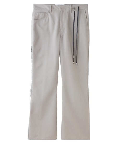 DIET BUTCHER(ダイエットブッチャー)の「DIET BUTCHER Flared trouser(スラックス・メンズ・ベージュ/ブラック・MEDIUM/SMALL/LARGE)」の2枚目の写真