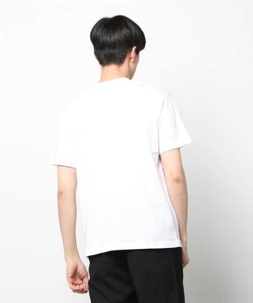 NIKE(ナイキ)の「NIKE WMNS NSW ESS BF LBR S/S TEE DN5698(Tシャツ/カットソー・レディース・ホワイト/ブラック・MEDIUM)」の3枚目の写真