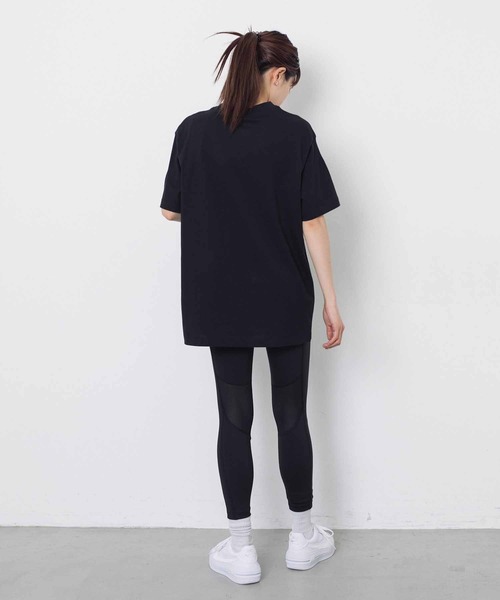 NIKE(ナイキ)の「NIKE WMNS NSW ESS BF LBR S/S TEE DN5698(Tシャツ/カットソー・レディース・ホワイト/ブラック・MEDIUM)」の10枚目の写真