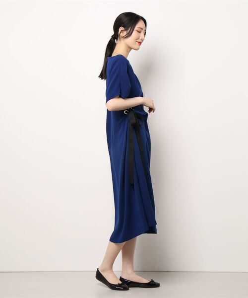 Scrap Book（スクラップブック）の「【Scrap Book】ハトメワンピース（ワンピース・レディース・ブルー/ブラック・FREE）」の11枚目の写真