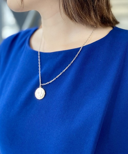 Scrap Book（スクラップブック）の「【Scrap Book】ハトメワンピース（ワンピース・レディース・ブルー/ブラック・FREE）」の6枚目の写真