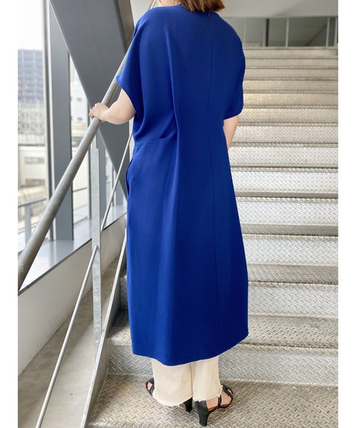 Scrap Book（スクラップブック）の「【Scrap Book】ハトメワンピース（ワンピース・レディース・ブルー/ブラック・FREE）」の4枚目の写真