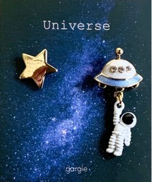 gargle（ガーグル）の「gargle ガーグル:さらわれた宇宙飛行士　チタンポストピアス（ピアス（両耳用））」
