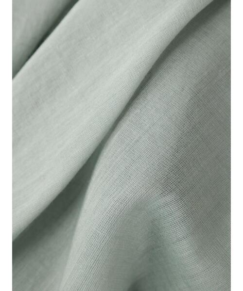 Green　Parks（グリーンパークス）の「インド綿 スカート見えボリュームパンツ（その他パンツ・レディース・チャコールグレー/ミント/グレイッシュベージュ・FREE）」の7枚目の写真