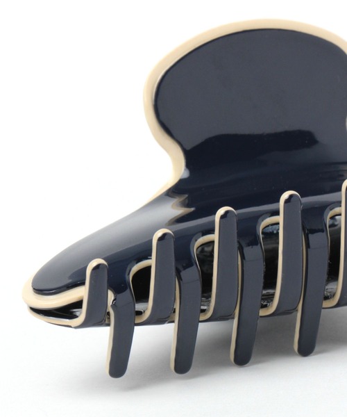 GLOBAL WORK(グローバルワーク)の「大人カラーへアクリップ/287757(バレッタ/ヘアクリップ・レディース・ネイビー/ライトピンク・FREE)」の4枚目の写真