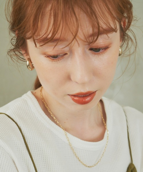 hinari（ヒナリ）の「ぷっくりボリュームピアス/イヤリング（ピアス（両耳用）・レディース・シルバー/ゴールド/シルバー系その他/ゴールド系その他・FREE）」の21枚目の写真
