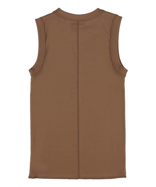 ALEXIA STAM（アリシアスタン）の「Basic Cotton Tank Top /ベーシックコットンタンクトップ（タンクトップ・レディース・ブラウン/ブラック/ホワイト・FREE）」の6枚目の写真