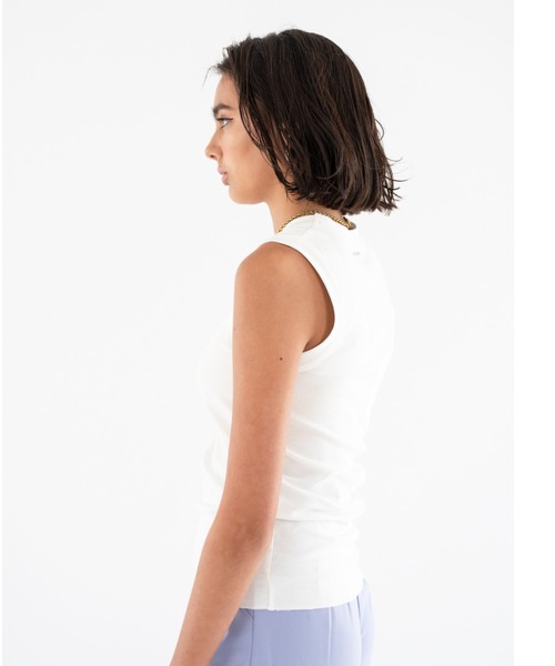 ALEXIA STAM（アリシアスタン）の「Basic Cotton Tank Top /ベーシックコットンタンクトップ（タンクトップ・レディース・ブラウン/ブラック/ホワイト・FREE）」の21枚目の写真