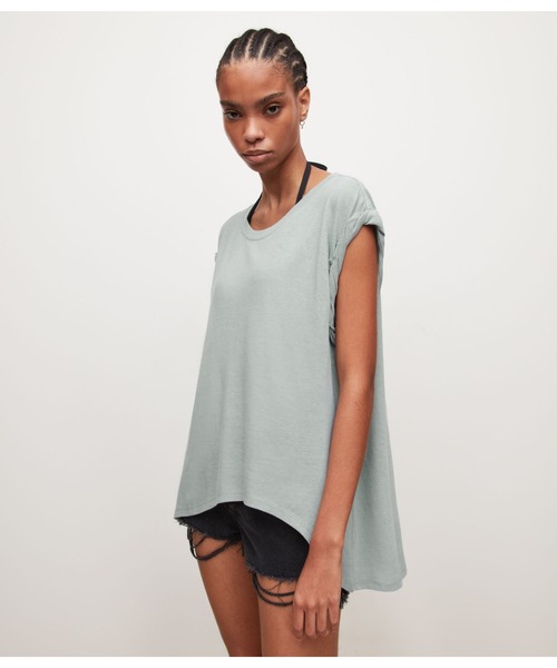 SANZA LINEN BLEND TANK | SANZA リネン ブレンド タンク