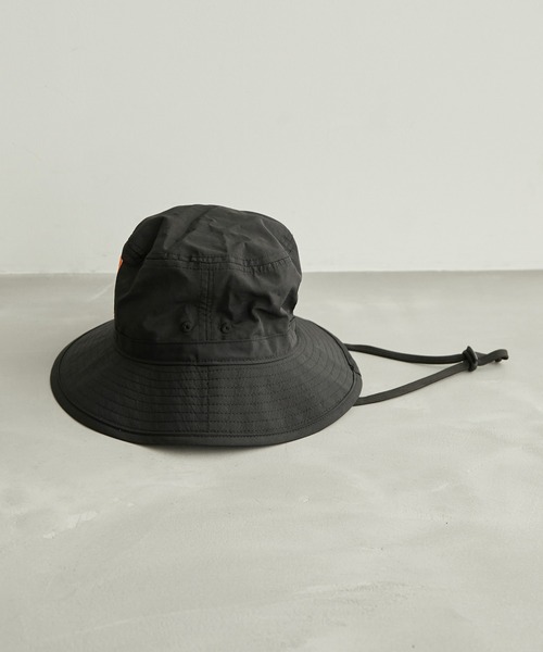 GERRY（ジェリー）の「【GERRY/ジェリー別注】日除け収納機能付きアドベンチャーハット（ハット・キッズ・ブラック/ベージュ・FREE）」の5枚目の写真