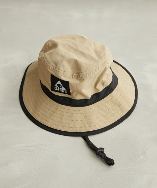 GERRY（ジェリー）の「【GERRY/ジェリー別注】日除け収納機能付きアドベンチャーハット（ハット・キッズ・ブラック/ベージュ・FREE）」の16枚目の写真