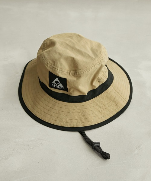 GERRY（ジェリー）の「【GERRY/ジェリー別注】日除け収納機能付きアドベンチャーハット（ハット・キッズ・ブラック/ベージュ・FREE）」の19枚目の写真