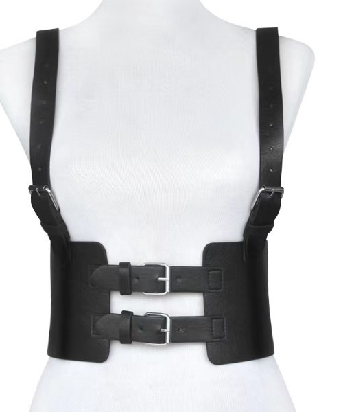 almo(アルモ)の「Wベルトハーネス【YC】(ベルト・レディース・ブラック/キャメル・FREE)」の9枚目の写真