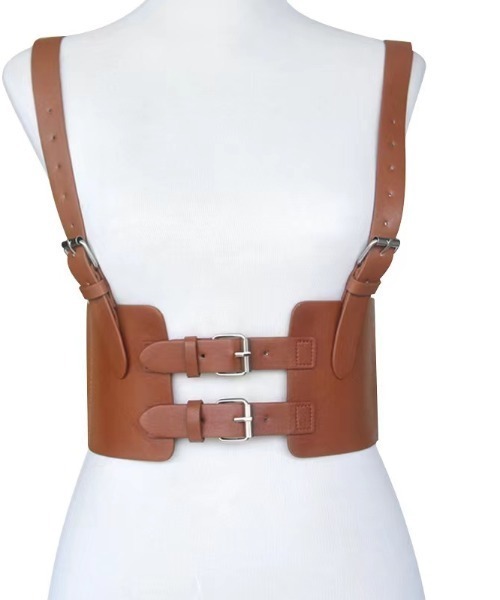 almo(アルモ)の「Wベルトハーネス【YC】(ベルト・レディース・ブラック/キャメル・FREE)」の10枚目の写真