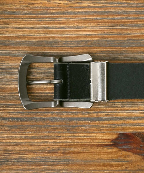 Lee（リー）の「Ｌee/リー 40mm Garrison Leather Belt 本革 太め レザーベルト（ベルト・メンズ・ブラック/ダークブラウン/ブラウン・FREE）」の5枚目の写真