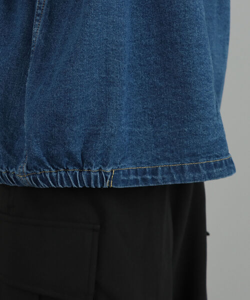 BEAMS HEART(ビームスハート)の「BEAMS HEART / デニム コーチ ジャケット(デニムジャケット・メンズ・インディゴブルー/ブルー・SMALL/MEDIUM/LARGE)」の12枚目の写真