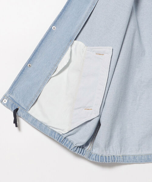 BEAMS HEART(ビームスハート)の「BEAMS HEART / デニム コーチ ジャケット(デニムジャケット・メンズ・インディゴブルー/ブルー・SMALL/MEDIUM/LARGE)」の21枚目の写真