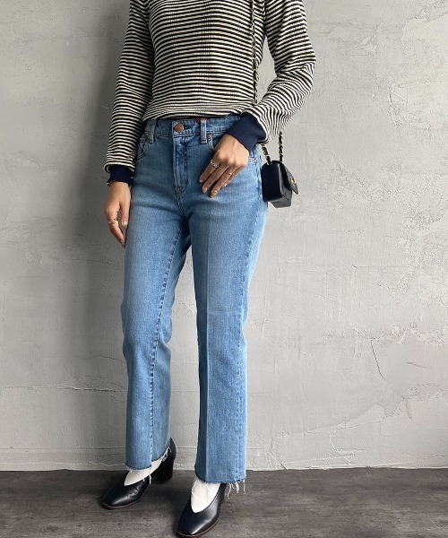 【美品】RED CARD Marmalad デニムパンツ セミフレア 24 RED CARD レッドカード トーキョー 