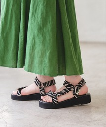 GRISE アツゾココンビストラップサンダル