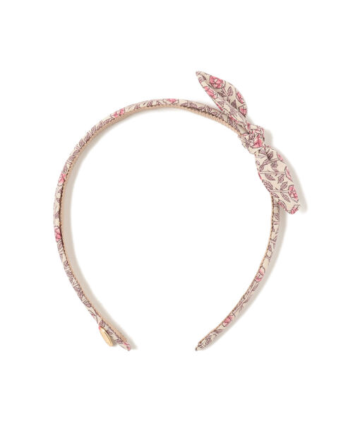 こども ビームス(コドモビームス)の「lusikka / リバティ カチューシャ(カチューシャ・キッズ・その他/ピンク/ベージュ・ONE SIZE)」の2枚目の写真