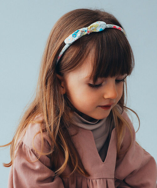 こども ビームス(コドモビームス)の「lusikka / リバティ カチューシャ(カチューシャ・キッズ・その他/ピンク/ベージュ・ONE SIZE)」の3枚目の写真