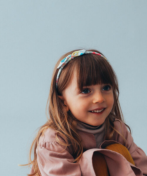 こども ビームス(コドモビームス)の「lusikka / リバティ カチューシャ(カチューシャ・キッズ・その他/ピンク/ベージュ・ONE SIZE)」の4枚目の写真