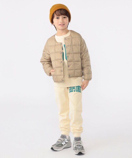 TAION（タイオン）の「【WEB限定】TAION:100～140cm / キッズ インナー ダウン ジャケット（ダウンジャケット/コート・キッズ・ライトブルー/ブラック/ネイビー/カーキ/ラベンダー/イエロー・100/110/120/130/140）」の16枚目の写真