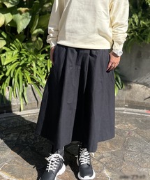 【日本製】グリーンボウル【GREEN BOWL】Volume long Easy Skirt