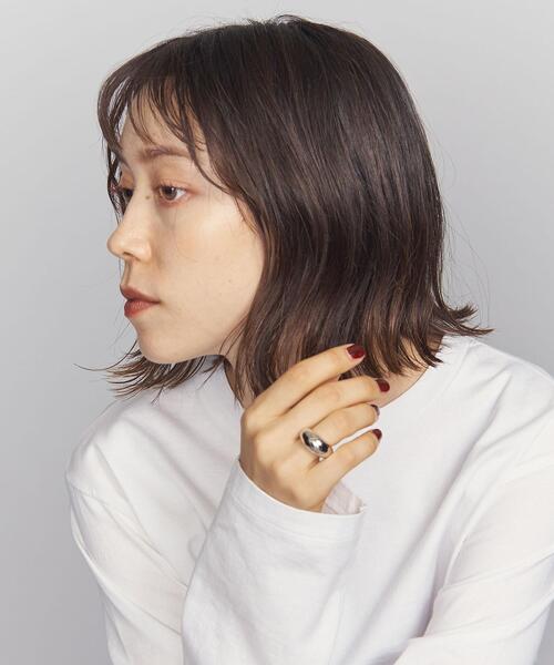 BEAUTY&YOUTH UNITED ARROWS（ビューティーアンドユースユナイテッドアローズ）の「メタル プク リング（リング・レディース・シルバー/ゴールド・13）」の6枚目の写真