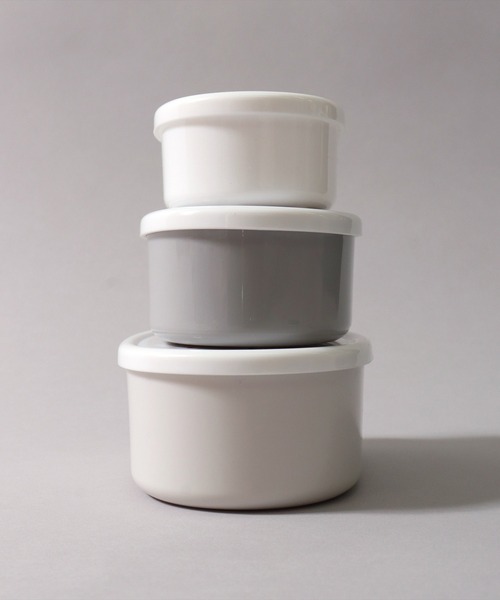 BAYBLO（ベイブロ）の「(SK)【ミッフィー】お弁当箱にも使える。保存ケース 3点セット[860ml]（お弁当箱・レディース・ライトグレー/マルチ・ONE SIZE）」の7枚目の写真