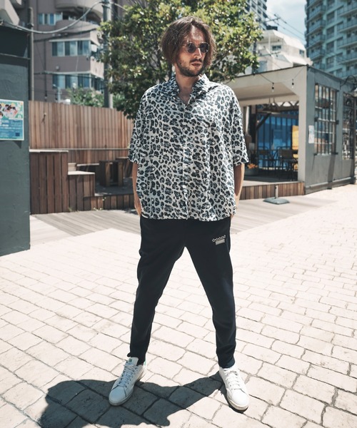 qwerty（クワーティ）の「mhs1860-BlackCamo Leopard Shirts シャツ（シャツ/ブラウス・メンズ・グレー/ブラック・FREE）」の16枚目の写真