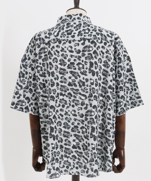 qwerty（クワーティ）の「mhs1860-BlackCamo Leopard Shirts シャツ（シャツ/ブラウス・メンズ・グレー/ブラック・FREE）」の20枚目の写真