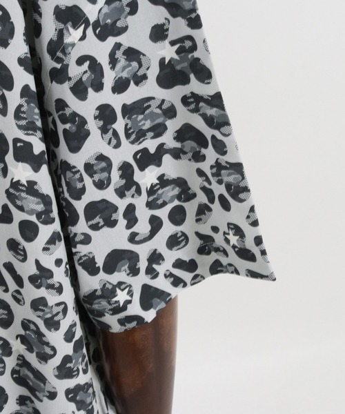 qwerty（クワーティ）の「mhs1860-BlackCamo Leopard Shirts シャツ（シャツ/ブラウス・メンズ・グレー/ブラック・FREE）」の22枚目の写真