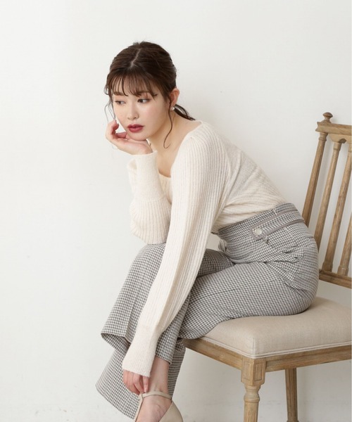 PROPORTION BODY DRESSING（プロポーションボディドレッシング）の「ハイウエストフレアパンツ / 1212230905（その他パンツ・レディース・ブラウン/ベージュ/グレー系その他・X-SMALL/MEDIUM/SMALL）」の2枚目の写真