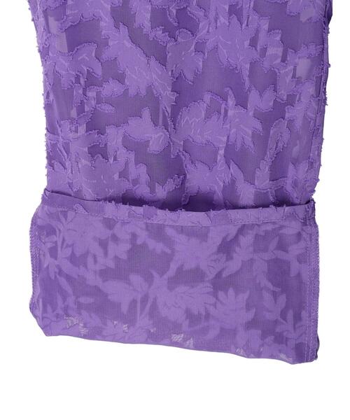 ELENCARE DUE(エレンカーレデュエ)の「・ELENCARE DUE シアージャカードパンツ*(その他パンツ・レディース・グリーン/パープル/ブラック・FREE)」の13枚目の写真