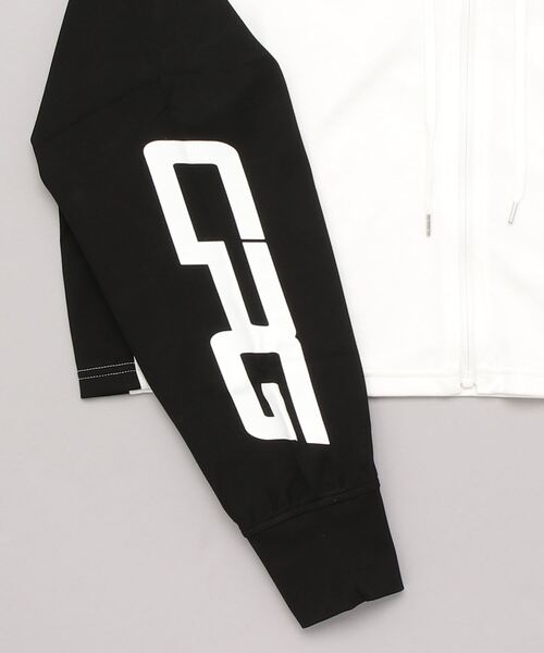 CPG GOLF（シーピージーゴルフ）の「Cropped jacket（クロップドジャケット）｜WOMEN（パーカー・レディース・ホワイト/ブラック/ベージュ・1/2/4/3/LARGE）」の7枚目の写真