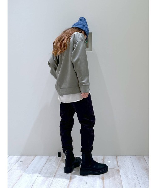 BAYFLOW（ベイフロー）の「フェイクスウェードレイヤードプルオーバー（その他トップス・レディース・ベージュ/パープル/カーキ/ブルー・FREE）」の14枚目の写真