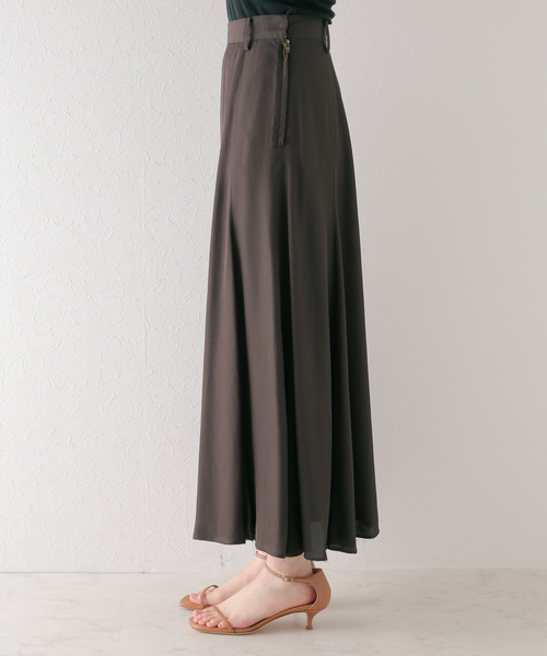 plage（プラージュ）の「【R’IAM】VISCOSE スカート（スカート・レディース・ホワイト/ブラック/ブラウン・36/34/38）」の9枚目の写真