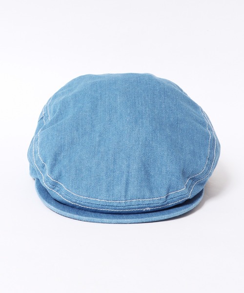 Lee（リー）の「Lee/リー HUNTING DENIM デニムハンチングキャップ（ハンチング/ベレー帽・メンズ・ネイビー/ライトブルー・57~59cm）」の6枚目の写真