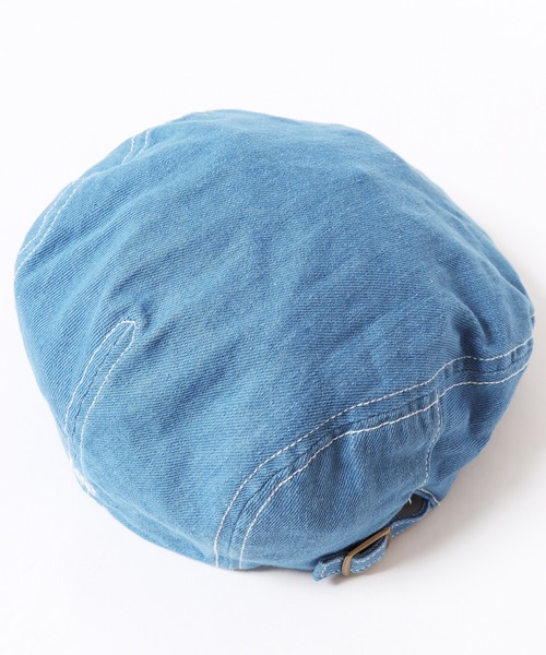 Lee（リー）の「Lee/リー HUNTING DENIM デニムハンチングキャップ（ハンチング/ベレー帽・メンズ・ネイビー/ライトブルー・57~59cm）」の7枚目の写真