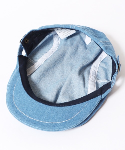 Lee（リー）の「Lee/リー HUNTING DENIM デニムハンチングキャップ（ハンチング/ベレー帽・メンズ・ネイビー/ライトブルー・57~59cm）」の15枚目の写真