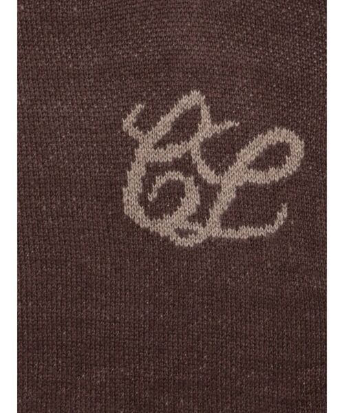 CALNAMUR（カルナムール）の「ジャガードフーディーニット（ニット/セーター・レディース・ブラック/ブラウン/イエロー・FREE）」の18枚目の写真