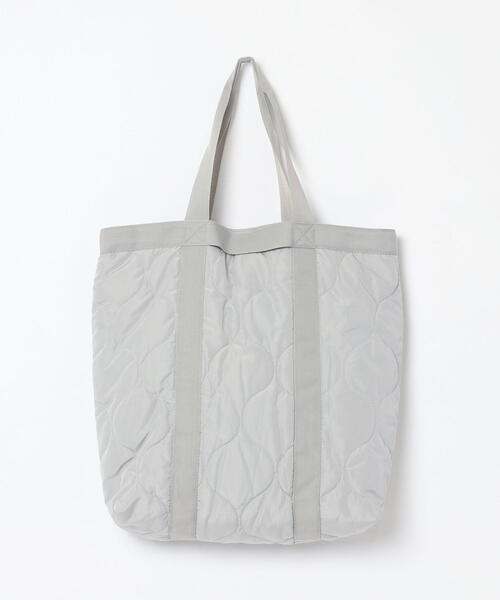 coen(コーエン)の「FreeSpeech(フリースピーチ)2WAYキルトビッグトートバッグ(トートバッグ・レディース・オフホワイト/ライトグレー・FREE)」の13枚目の写真
