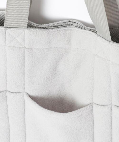 coen(コーエン)の「FreeSpeech(フリースピーチ)2WAYキルトビッグトートバッグ(トートバッグ・レディース・オフホワイト/ライトグレー・FREE)」の19枚目の写真