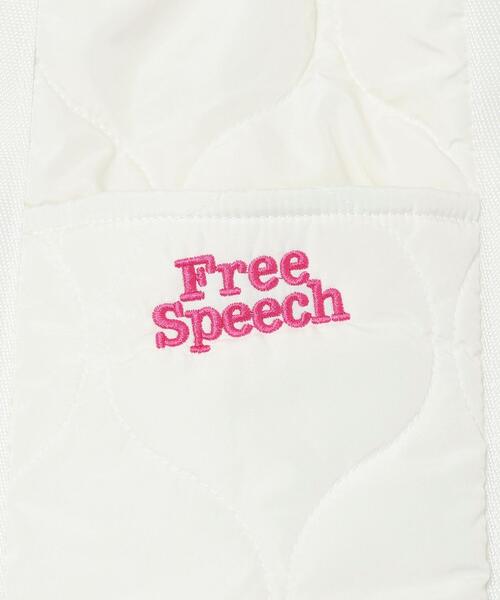 coen(コーエン)の「FreeSpeech(フリースピーチ)2WAYキルトビッグトートバッグ(トートバッグ・レディース・オフホワイト/ライトグレー・FREE)」の17枚目の写真